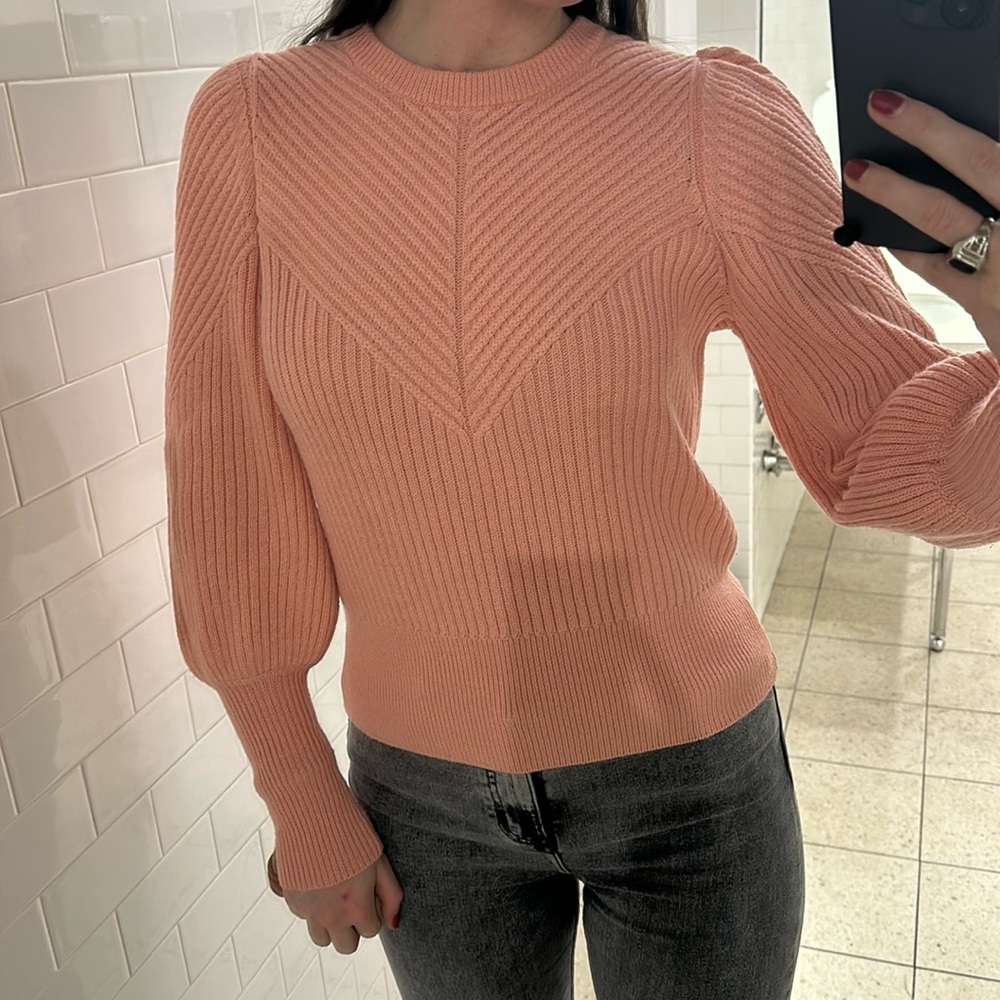 Joie textured sweater size small